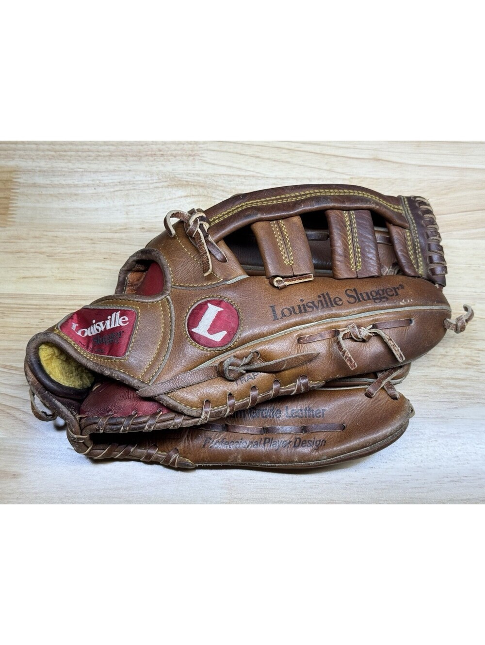 Vtg Louisville Slugger G125-2 125 Series 13" Baseball Glove RHT Japan Leather